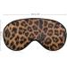 Leopard Skin Sleep Mask for Women - Adjustable Eye Shades with Elastic Strap for Ultimate Comfort - Buy Online on GoSupps.com