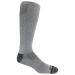 Dr. Scholl's Men's Over The Calf Compression Work Sock (1 Pair) One Size Grey