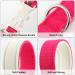 Plutus Pet Cotton Dog Collar Heavy Duty Collar with Soft Padding Adjustable and Comfortable for Small Medium and Large Dogs Hot Pink S Small Hot Pink - Buy Online on GoSupps.com