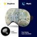 Floral Sleep Mask for Men and Women - Adjustable Strap, Blocks Light for Night Travel and Nap - Buy Online on GoSupps.com