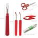 Kalolary 7-Piece Sewing Seam Tool Kit for Crafting - Seam Ripper & Thread Remover for Sewing Projects - Buy Online on GoSupps.com