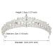 AW BRIDAL Women's Rhinestone Wedding Tiara - Princess Queen Prom Crown - Buy Online on GoSupps.com