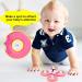 Suction Toys for Baby: 3PC Bath Toys with Rotation Suction Cup for Dining Table, Bathing, Traveling - Buy Online on GoSupps.com