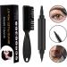  Jkioump Beard Pencil Filler for Men Waterproof Beard Comb - 4 Point Pencil Long Lasting Coverage Paint Pen Natural - Buy Online on GoSupps.com