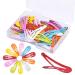 Avodova 50 Colorful Hair Clips for Kids & Women | 3cm Metal Snap Hair Accessories - Buy Online on GoSupps.com