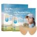 5 Pairs Face Cream Patch Golf Sun Face Patch Clear comfortable UV face patches outdoor sun protection golf patches for enhanced outdoor activities