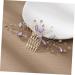 DOITOOL prom bride accessories rhinestones New Chinese style wedding hair clips for brides moon hair pin headgear comb hair comb headband hair wedding hair combs - Buy Online on GoSupps.com