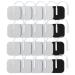 TENS Unit Replacement Pads 5x5CM Self-Adhesive Electrodes 20PCS Reusable Square Tens Electrode Pads with 2mm Connector Compatible with Most Tens Self-Adhesive TENS Pads for Electrotherapy 20 PCS White 1