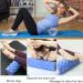 Frasheng 5-in-1 Fascia Roll Set | Foam Scooter Massage Roller Stick Fascia Ball Resistance Tapes & Storage Bags | Blue Foam Roller for Muscle Training - Buy Online on GoSupps.com