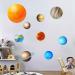 Glow in The Dark Stars Wall Stickers - 445 PCS Ceiling Stars Planets Kids Wall Decors in Green Light - Perfect for DIY Bedroom and Nursery Decor - Buy Online on GoSupps.com