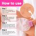 Ame Pure Exfoliating Glove for Body - Gentle Hammam Mitt - Chemical Peel Alternative - Premium Dead Skin Exfoliator - Buy Online on GoSupps.com