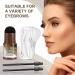 Dark Brown Eyebrow Stamp Stencil Kit - Long Lasting Waterproof Makeup with 10 Reusable Stencils - Buy Online on GoSupps.com