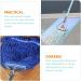 Warmhm 3pcs Glass Cleaning Scraper Replacement Mop Parts Mop Base Accessories Triangle Mop Window Cleaner Spray Mop Head Replacement Mop Base Refill Floor Mop Parts Wax Mop Iron Strip - Buy Online on GoSupps.com