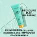 Simon&Tom Callus Remover Gel 100ml - Aloe Vera & Argan Oil - Softens Hard Skin, Repairs Cracked Heels - Paraben-Free - Nail File Included - Buy Online on GoSupps.com