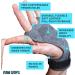 JerkFit RAW Grips 2 Finger Leather Hand Grips | Full Palm Protection for Weightlifting, Calisthenics, Pull Ups, WODs | Prevent Rips & Blisters | Large Size - Buy Online on GoSupps.com