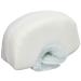 Anti-pressure heel protector with curved shape white