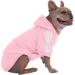 Ducomi Dog Sweater with Hood - Warm & Soft Dog Clothing in Pink for All Sizes & Breeds - Buy Online on GoSupps.com