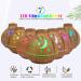 500ml Aroma Diffuser with 15 LED Colors - Essential Oil Humidifier Auto Shut-Off 3 Timing Modes - Dark Brown - Buy Online on GoSupps.com