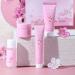 Cherry Blossom Skin Care Set - Moisturizing Travel Set for Teen Girls - Anti-Aging Skin Care Routine Kit 4Pcs Gentle Alcohol-Free Skincare with Cleanser - Buy Online on GoSupps.com