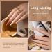 AUBSS 6-Piece Autumn Winter Nude Gel Nail Polish Set - Skin Tones Neutral Soak Off UV LED Kit for Women - Buy Online on GoSupps.com