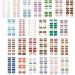 QHHVAIT Semi Cured Gel Nail Polish Stickers Fashion Design Classical Strips Waterproof Adhesive Full Wraps Gel Nail Art Stickers Style Bsg070 - Buy Online on GoSupps.com