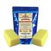 Organic Unrefined Raw Cocoa Butter Blocks (8 oz) - Rich Chocolate Aroma for Lip Balms, Stretch Marks, and DIY Body Butter Base - Buy Online on GoSupps.com