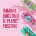 Gunna Fizzy Drinks Raspberry Pink Lemonade Cans Natural Vegan Sparkling Natural Soft Drink Real Raspberry and Lemon Flavour Immune Boosting Drink 330ml x 12 12 x 330ml - Buy Online on GoSupps.com