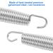 5.5 Heavy Duty Galvanized Steel Trampoline Springs Replacement - 40 Pack with T Hook for Aotob, Skywalker, JumpKing, UpperBounce, SkyBound - Buy Online on GoSupps.com