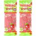 Spaghetti Zing Strawberry Sugar Coated Gummy Sweets Fizzy Laces Suitable for Vegans 140g - 3x Share Bags - Buy Online on GoSupps.com