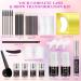 Professional 4 in 1 Lash Lift & Brow Lamination Kit Long-Lasting Eyelash Perm & Eyebrow Color Solution for Salon & Home Use - Buy Online on GoSupps.com