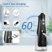 PRIMIS Cordless Water Flosser - 4 Modes, Large 310ML Tank, 6 Jet Tips, USB Rechargeable - Oral Irrigator for Travel & Home - Plaque Remover for Teeth - Waterproof (White/Black) - Buy Online on GoSupps.com