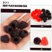 HEMOTON 40 Pcs Simulation Fruit Model Raspberries Models Fake Fruit Artificial Raspberry Simulated Fruit Adornment Imitation Fruit Ornaments Toy Wild Strawberries Pvc Child - Buy Online on GoSupps.com