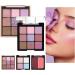 Palette Fard Paupi res et Blush - Fards Paupi res Sourciller Blush Palette Femme Cosm tiques Doux Tenue Longue Soins Peau Mature Visage Yeux Beaut Voyage Soir e # 01 - Buy Online on GoSupps.com