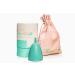Femacup menstrual cup size M (25-30 ml) - 100% made in Germany - BPA -free - odorless - medical silicone - alternative to tampons and binding - color turquoise