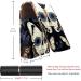 Buy Leather Lipstick Case & Mini Holder Bag | Colorful Butterfly & Skull Pattern | Lip Gloss Organizer with Mirror - Buy Online on GoSupps.com