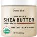 Buena Skin Pure Unrefined Raw Shea Butter 1lb - USDA Certified, African Grade A Ivory Unrefined, Cold-Pressed Body Butter for DIY Cream, Dry Skin Lotions, Moisturizer, Soap, Lip Balm, Hair Conditioner
