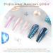 Laza Chameleon Pearl Chrome Nail Powder - Holographic Metallic Mirror Effect & Iridescent Aurora Nail Glitter for Nail Art & Resin Craft - Mermaid Legend - Buy Online on GoSupps.com