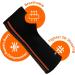 NeoAlly Carpal Tunnel Forearm & Wrist Brace - Moisture-Wicking Adjustable Wraps for Muscle Recovery & Support - Medium 2 Pack - Buy Online on GoSupps.com
