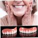 Buy 10 Pairs of Silicone Cosmetic False Teeth Veneers - Ideal Fake Tooth Covers for Men & Women | Provisional Dentures for a Perfect Smile - Buy Online on GoSupps.com