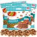 Jelly Belly Pancakes & Maple Syrup Gourmet Jelly Beans 3-Pack Bundle : Christmas & Holidays Candy Vegan Candy Dairy Free Snacks Kosher Candy Gluten Free Bulk Candy Stocking Stuffers for Teens