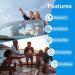 Motion Sickness Patches - Fast-Acting Nausea Relief for Travel - Natural Herbal Formula - Non-Drowsy - Waterproof - 10 Count - Cruise Essentials - Buy Online on GoSupps.com