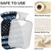 Naanle Vintage Camouflage American Flag Hot Water Bottle - 1L Transparent Heating Pad for Bed Hand & Feet Warmer | Pain Relief & Cold Therapy - Buy Online on GoSupps.com
