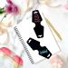 250 Pcs Blank Necklace Display Cards - Jewelry Holder Tags for Necklaces, Bracelets & Keychains - Black Hanging Cards for Jewelry Display - Buy Online on GoSupps.com