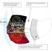 ZQP 100PCS Disposable Printed Face_Mask 3 Ply_Mask with Elastic Ear Loop 2021 Happy New Year Disposable Face_Mask Breathable 3-Layer Elastic Earloops Protective Disposable_Masks Festival Party - Buy Online on GoSupps.com