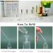 Yu Feng Refillable Glass Caterpillar Spray Bottles - 12 Pack with Funnel & Pipette Dispenser for Perfume Fragrance Lotion & Essential Oils | International Shipping - Buy Online on GoSupps.com