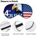 4th of July Independence Day Sleep Mask | Adjustable Strap Eye Cover for Women Men | Blackout Blindfold for Yoga Travel Nap - Buy Online on GoSupps.com
