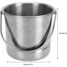 1.6L Stainless Steel Enema Bucket Kit - Rust Resistant Easy Installation Ideal for Colon Cleansing & Multiple Enema Types - Buy Internationally - Buy Online on GoSupps.com