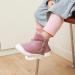 LACOFIA Toddler Winter Snow Boots - Anti-Slip, Waterproof & Warm - Size 5 UK Child - Purple - Buy Online on GoSupps.com