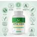 Organic Raw Apple Cider Vinegar Complex with Turmeric, Ginger, Probiotics & Prebiotics - 120 Vegan Capsules - Buy Online on GoSupps.com