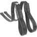 Equinate Slimline Mono Stirrup Leathers - 60 cm Black & Brown | Premium Horse Riding Gear - Buy Online on GoSupps.com